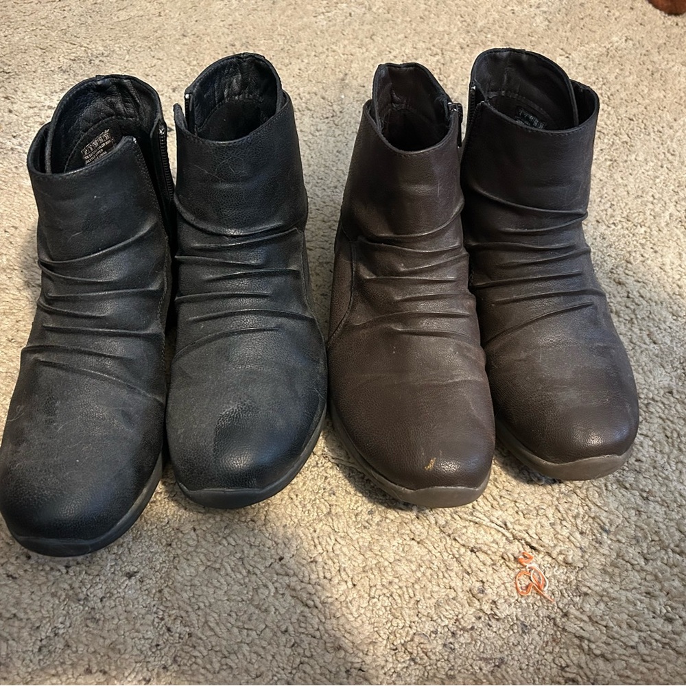 Ladies short dressy boots